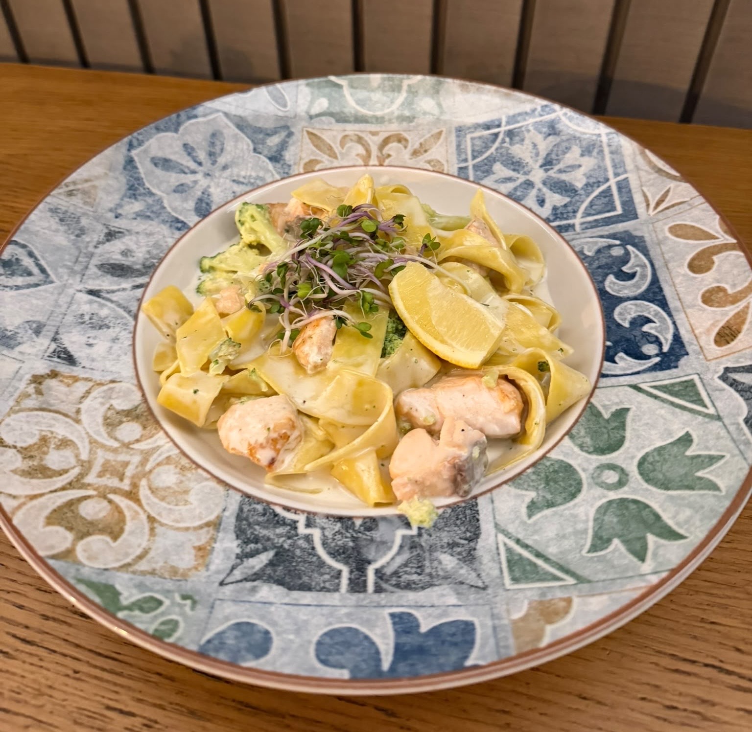 Pappardelle with Salmon