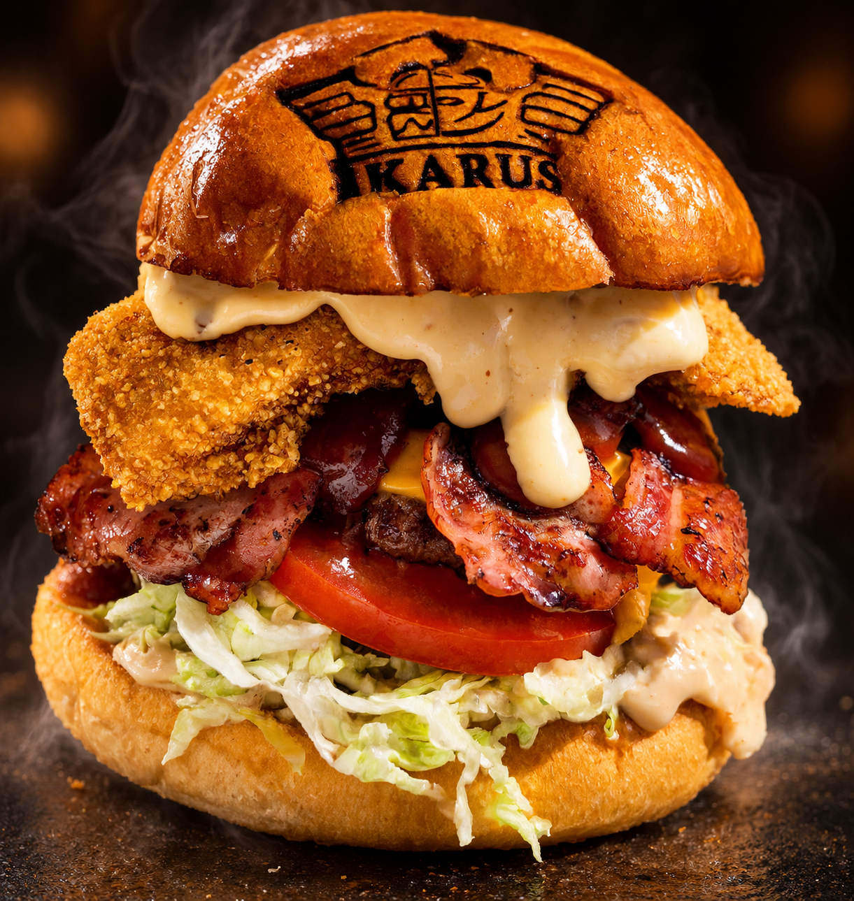 DOUBLE Trouble burger