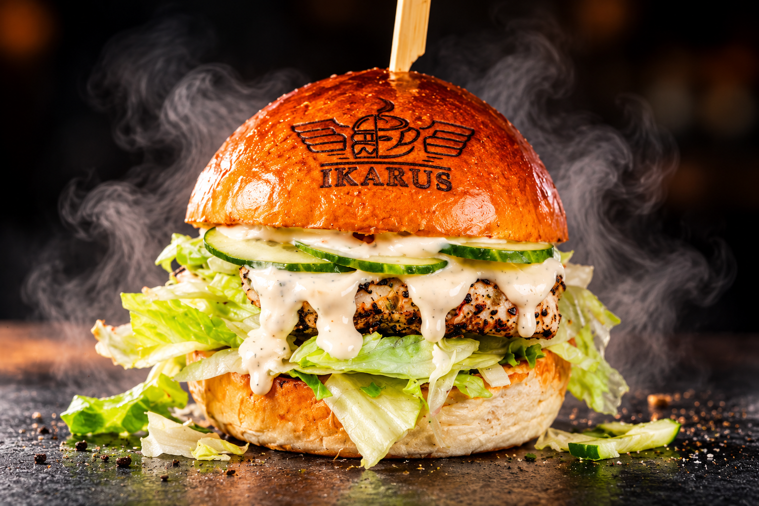 Kurací burger