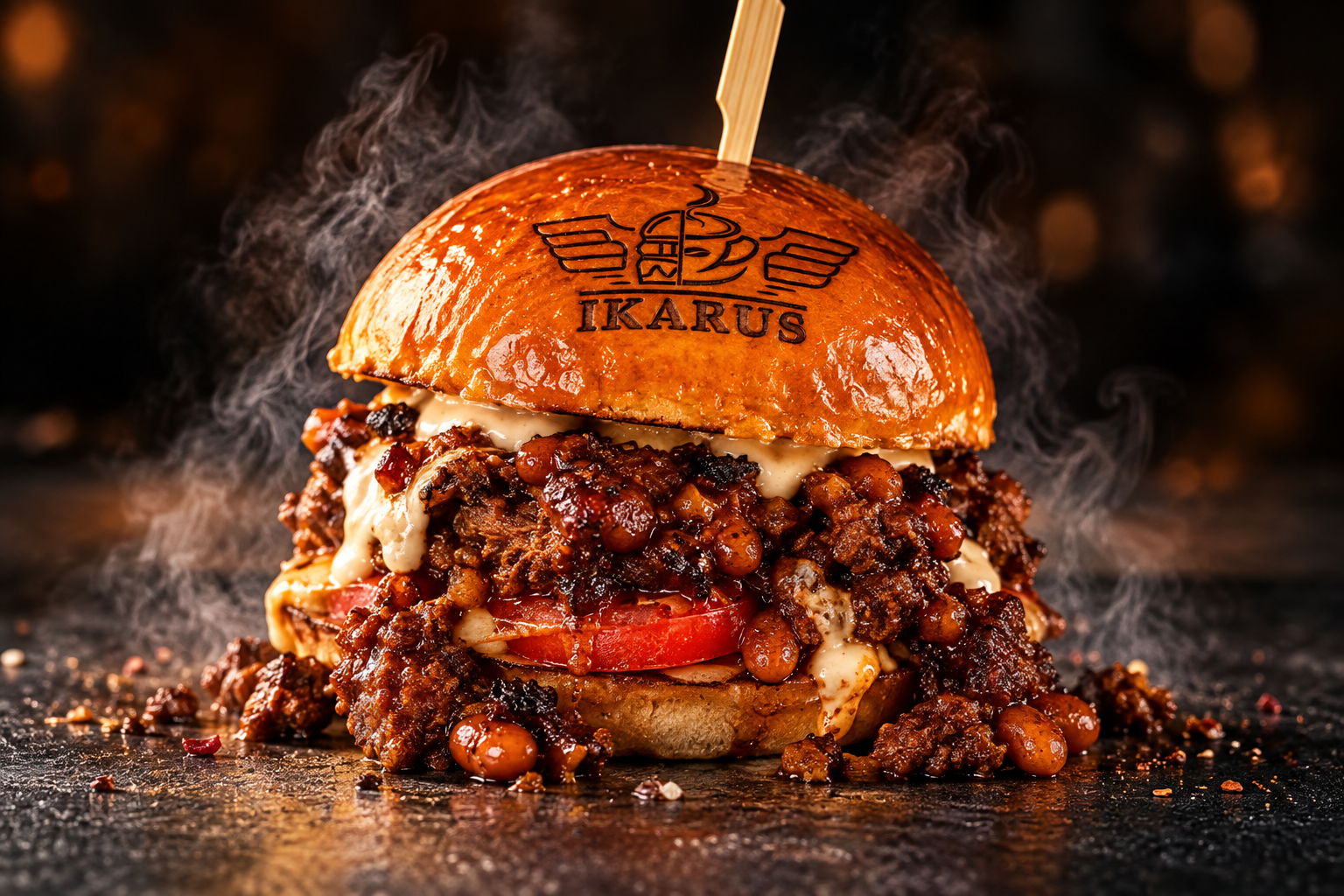 TACO BEEF BURGER