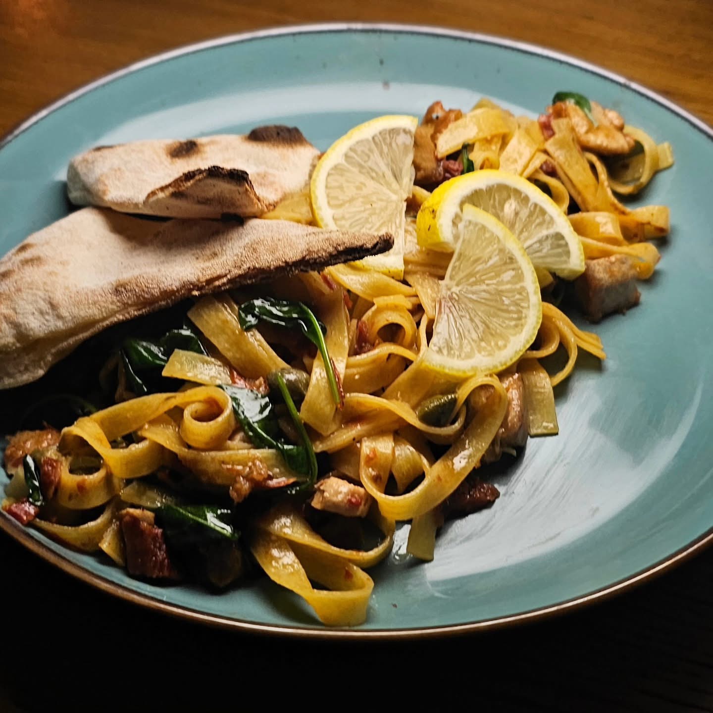 Tagliatelle with Fresh Tuna