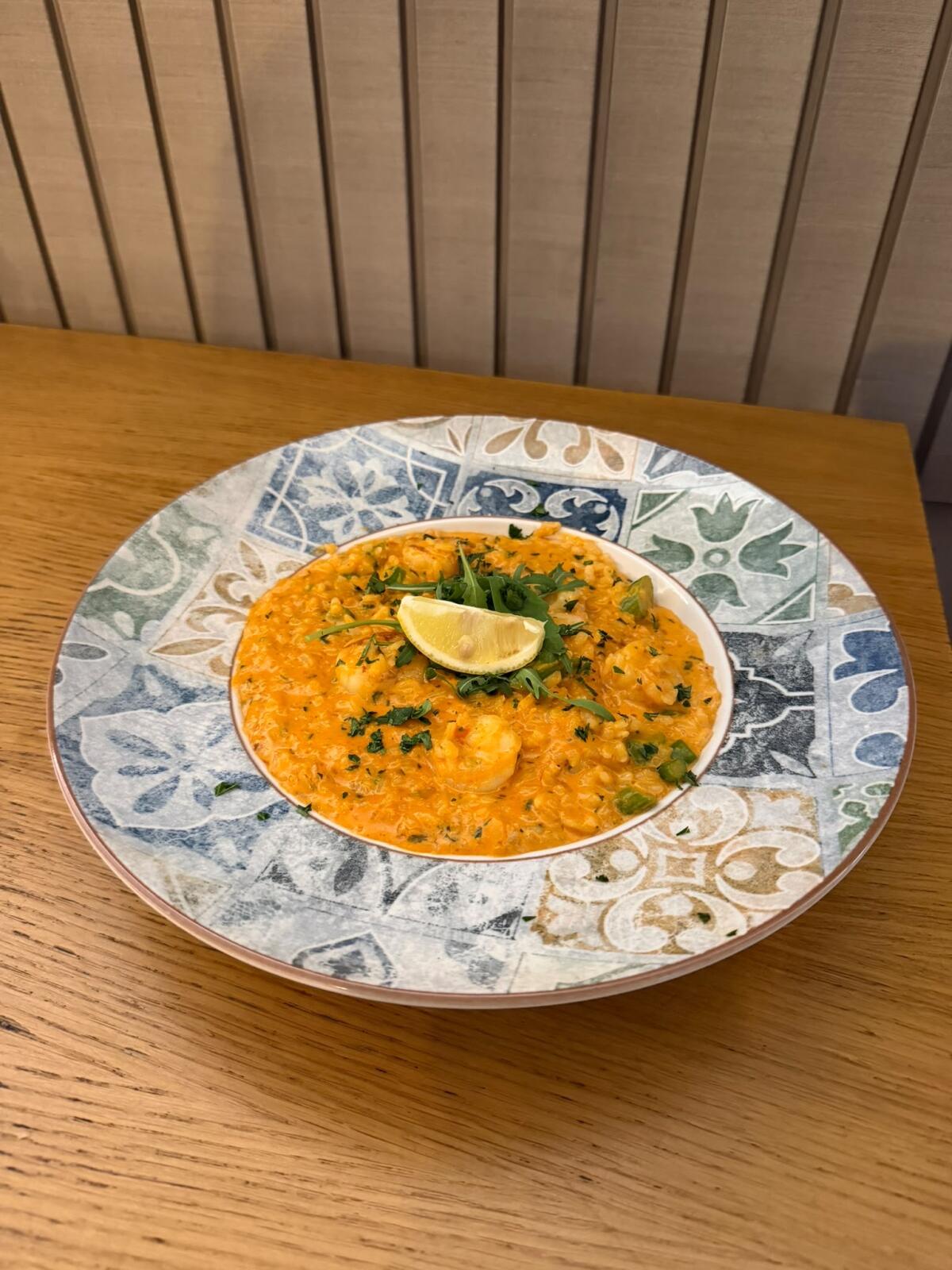 Risotto with Shrimp and Asparagus