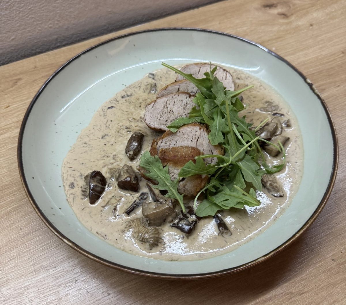 Filetto di maiale con porcini